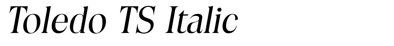 Toledo TS Italic